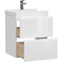 Тумба под раковину Cersanit Moduo 50 64139 подвесная Белая — фото 3, Мебель для ванной