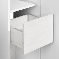 Товар: Шкаф пенал Aquaton Сакура 33 R 1A219903SKW8R подвесной Ольха наварра Белый глянец - фото 3 Шкаф пенал Aquaton Сакура 33 R 1A219903SKW8R подвесной Ольха наварра Белый глянец — фото 3, Мебель для ванной