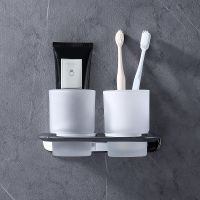 Стакан для зубных щеток Abber Nord AA1557 двойной Хром — фото 2, Стаканы для зубных щеток