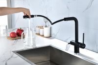 Смеситель для кухни Paulmark Serpentine Se213222-401 Антрацит — фото 9, Смесители для кухни