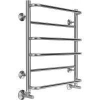 Водяной полотенцесушитель Terminus Евромикс П6 500x600 4670078530141 Хром, нижнее подключение, G 1/2" ВР — фото 1, Водяные полотенцесушители