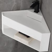 Товар: Тумба с раковиной Abber Stein 70 AS2653 угловая Белая матовая - фото 1 Тумба с раковиной Abber Stein 70 AS2653 угловая Белая матовая — фото 1, Тумбы с раковиной