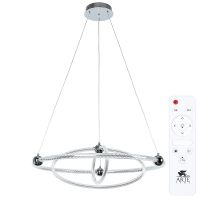 Люстра Artelamp Harley A2196SP-3CC Прозрачная Хром — фото 1, Люстры