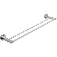 Полотенцедержатель CeramaLux Loft 53909 двойной Хром — фото 1, Полотенцедержатели