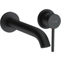 Смеситель для раковины Kludi Bozz 382453976 Черный матовый — фото 1, Смесители