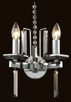 Товар: Настенный светильник Crystal Lux Marron AP2 Chrome Пепельный Хром - фото 4 Настенный светильник Crystal Lux Marron AP2 Chrome Пепельный Хром — фото 4, Светильники