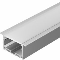 Профиль алюминиевый Arlight 036170 встраиваемый Серебристый — фото 1, Профили для светодиодных лент