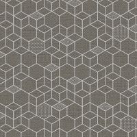 Обои Andrea Rossi Arlequin 54302-5 Винил на флизелине (1,06*10,05) Серый, Геометрия — фото 1, Обои для стен