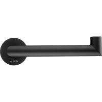 Держатель туалетной бумаги Swedbe Attribut 9801B Черный матовый — фото 2, Держатели туалетной бумаги