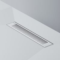 Товар: Душевой лоток AM.PM PrimeFlow 40 W02SC-P11-040-01SB с решеткой Хром матовый Cut Gradient - фото 10 Душевой лоток AM.PM PrimeFlow 40 W02SC-P11-040-01SB с решеткой Хром матовый Cut Gradient — фото 10, Душевые лотки