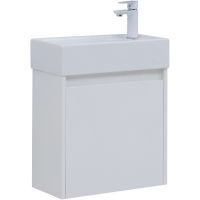 Товар: Тумба под раковину Aquanet Nova Lite 50 298853 подвесная Белая глянцевая - фото 2 Тумба под раковину Aquanet Nova Lite 50 298853 подвесная Белая глянцевая — фото 2, Мебель для ванной