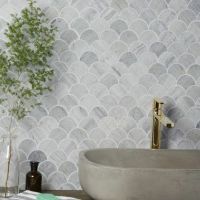 Товар: Керамогранитная мозаика Bonaparte Calacatta-scale 21,9х25,5 см - фото 2 Керамогранитная мозаика Bonaparte Calacatta-scale 21,9х25,5 см — фото 2, Мозаика