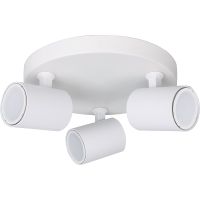 Потолочный светильник Crystal Lux CLT 017W3 D230 WH Белый — фото 1, Споты