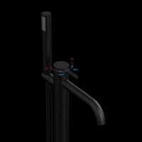 Товар: Смеситель для ванны Vincea Desire VTF-1DMB Черный матовый - фото 2 Смеситель для ванны Vincea Desire VTF-1DMB Черный матовый — фото 2, Смесители напольные