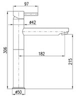 Смеситель для раковины Rav Slezak Seina SE930.5CMAT Черный матовый — фото 2, Смесители для раковины