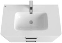 Тумба с раковиной Iddis Brick 80 подвесная Белая — фото 6, Тумбы с раковиной