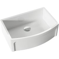 Кухонная мойка Kerasan Hannah Devon 60 544001 Белая — фото 1, Кухонные мойки