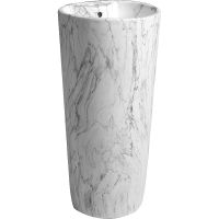 Раковина SantiLine 41 SL-4008 Под мрамор — фото 1, Раковины напольные