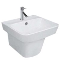 Раковина CeramaLux 52 NB164 Белая — фото 1, Мини-раковины