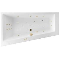 Акриловая ванна Excellent Sfera Slim 170x100 L WAEX.SFL17S.ULTRA.GL с гидромассажем — фото 1, Ванны