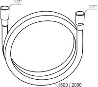 Товар: Душевой шланг Ravak SilverShine 914.02 X07P339 Хром - фото 2 Душевой шланг Ravak SilverShine 914.02 X07P339 Хром — фото 2, Душевые шланги