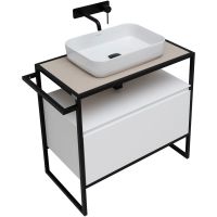 Товар: Тумба под раковину Allen Brau Priority 80 1.31002.WM Белая матовая - фото 22 Тумба под раковину Allen Brau Priority 80 1.31002.WM Белая матовая — фото 22, Тумбы под раковину