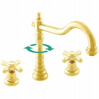 Товар: Смеситель для раковины Rav Slezak Morava retro MK132.5Z Золото - фото 2 Смеситель для раковины Rav Slezak Morava retro MK132.5Z Золото — фото 2, Смесители для раковины