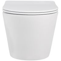 Товар: Унитаз Abber Bequem AC1102MW подвесной Белый матовый с сиденьем Микролифт - фото 3 Унитаз Abber Bequem AC1102MW подвесной Белый матовый с сиденьем Микролифт — фото 3, Унитазы