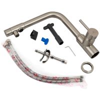 Товар: Смеситель для кухни Kaiser Teka 13044-5 Серебро - фото 7 Смеситель для кухни Kaiser Teka 13044-5 Серебро — фото 7, Смесители