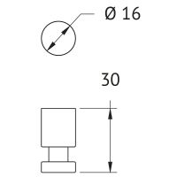 Крючок Artwelle Universell 8105-1 Хром — фото 4, Крючки для полотенец