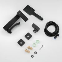 Смеситель для ванны Gappo G07-6 G3207-6 Черный матовый — фото 7, Смесители