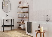 Керамическая плитка Gracia Ceramica Sweety белая 01 настенная 25x60 см — фото 9, Керамическая плитка