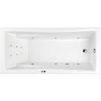 Акриловая ванна Whitecross Palace 170x75 0104.170075.100.LINE.BR с гидромассажем — фото 1, Ванны