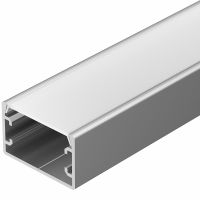 Профиль алюминиевый Arlight 033224 накладной Серебристый — фото 1, Профили для светодиодных лент