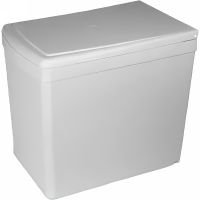 Ведро для мусора Alveus Albio 16L 224310 Серое — фото 1, Мусорные ведра