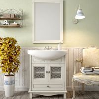 Зеркало Opadiris Омега 65 Z0000006456 Слоновая кость — фото 2, Мебель для ванной