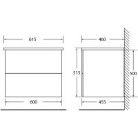 Товар: Тумба под раковину BelBagno Etna 60 ETNA-600-2C-SO-RN-P подвесная Rovere Nature - фото 3 Тумба под раковину BelBagno Etna 60 ETNA-600-2C-SO-RN-P подвесная Rovere Nature — фото 3, Тумбы под раковину