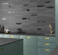 Керамогранит Equipe Wadi Decor Noir 30174 6х30 см — фото 2, Керамогранит