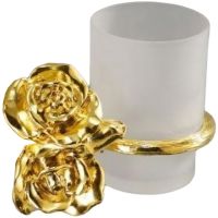 Стакан для зубных щеток Art&Max Rose AM-B-0914-Do Золото — фото 1, Мыльницы