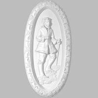 Панно декоративное Decomaster DT 3839 20x390x190 мм — фото 1, Декоративные элементы