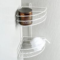 Товар: Полка корзина Fixsen FX-710W-2 угловая Белая - фото 2 Полка корзина Fixsen FX-710W-2 угловая Белая — фото 2, Полки для ванной и душа