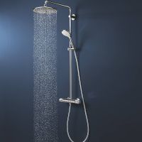 Душевая система Grohe Euphoria 260 с термостатом Хром арт-27296003 — фото 8, Душевые стойки