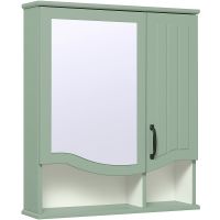 Зеркальный шкаф Runo Марсель 60 00-00001219 Мята — фото 1, Зеркальные шкафы в ванную