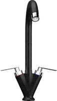 Смеситель для кухни Ulgran Classic U-011-308 Черный — фото 2, Смесители