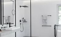 Полотенцедержатель Hansgrohe AddStoris 41747670 Черный матовый — фото 3, Полотенцедержатели