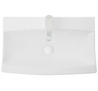 Раковина WeltWasser Elbach 2060 63 10000004575 Белый глянец — фото 2, Раковины накладные