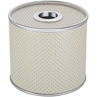 Салфетница Geralis S-RWH Ромб Бежевая светлая, кант Хром — фото 1, Боксы для салфеток