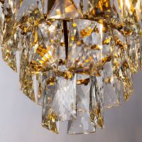 Товар: Люстра Divinare Chara 3508/17 LM-6 Прозрачная Латунь - фото 4 Люстра Divinare Chara 3508/17 LM-6 Прозрачная Латунь — фото 4, Люстры