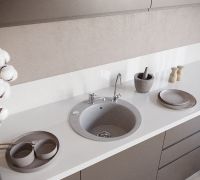 Товар: Кухонная мойка Domaci Бьелла DMC-05 DMC-05-310 Серая - фото 2 Кухонная мойка Domaci Бьелла DMC-05 DMC-05-310 Серая — фото 2, Кухонные мойки