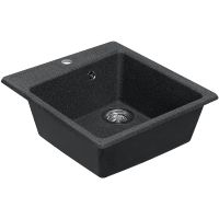 Кухонная мойка Aquaton Парма 47 1A713032PM210 Графит — фото 2, Кухонные мойки